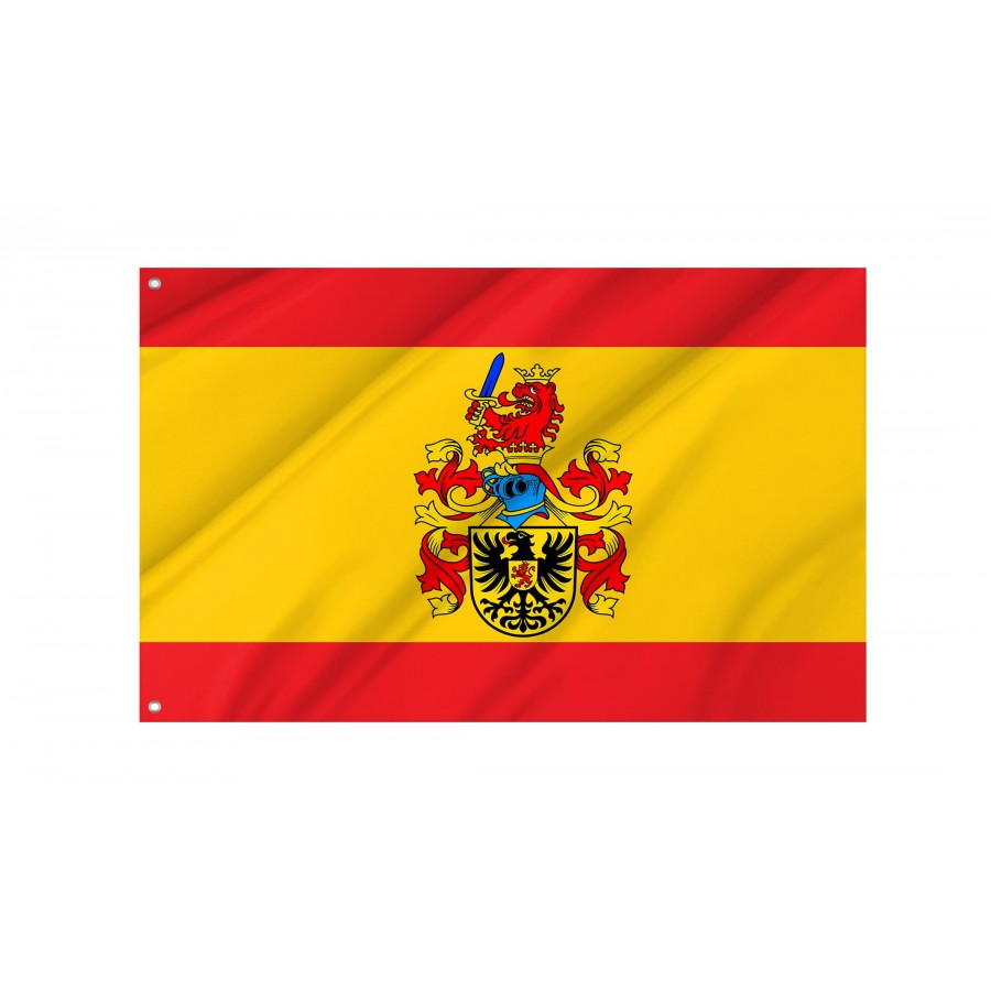 Überlingen Flag - Official German Municipal Flag from Baden-Württemberg