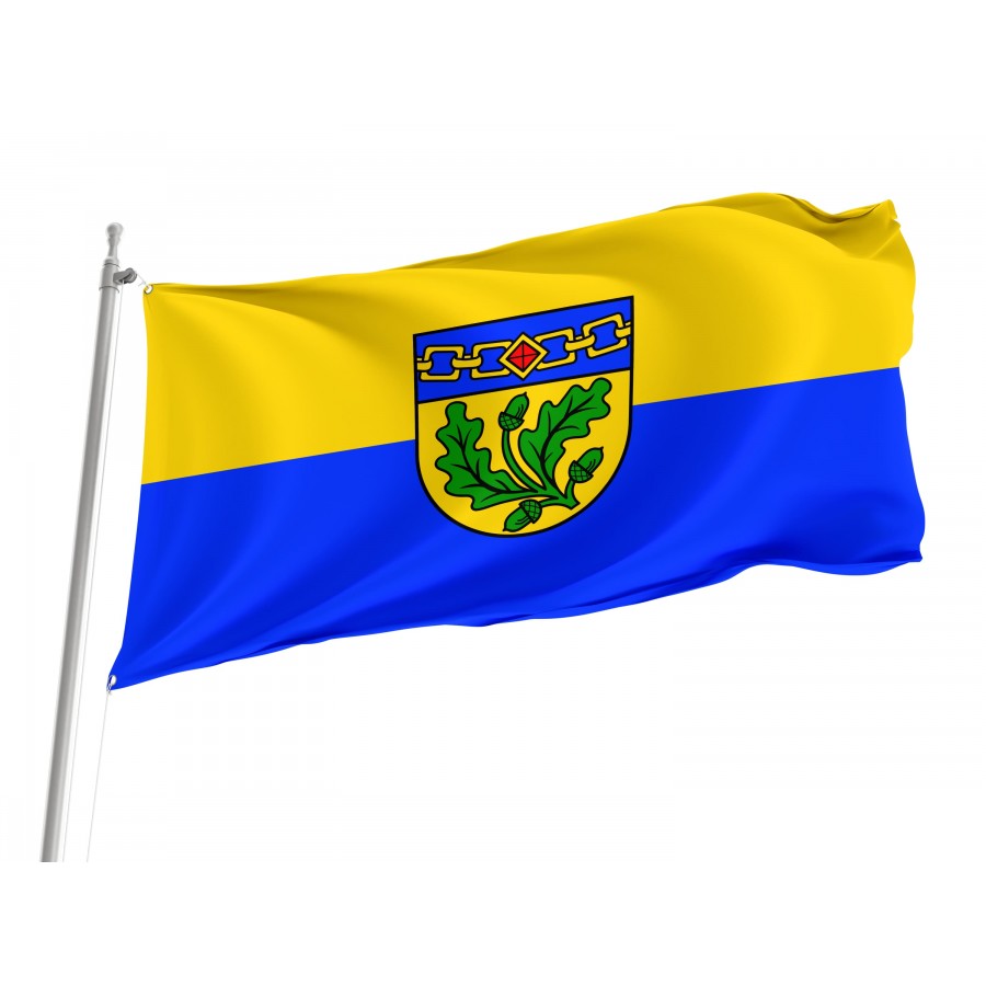 Birkenfeld Flag - Official German Municipal Flag from Baden-Württemberg