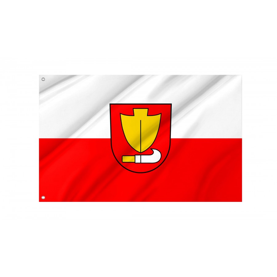 Eisingen Flag - Official German Municipal Flag from Baden-Württemberg