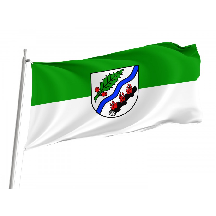 Engelsbrand Flag - Official German Municipal Flag from Baden-Württemberg