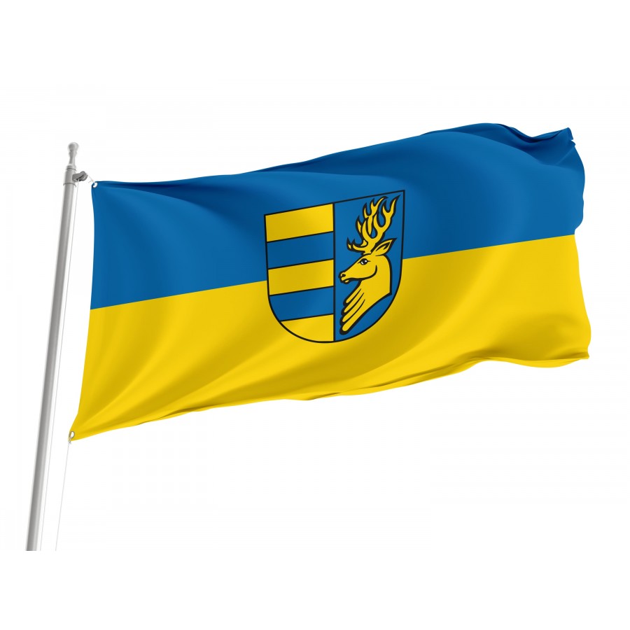 Friolzheim Flag - Official German Municipal Flag from Baden-Württemberg