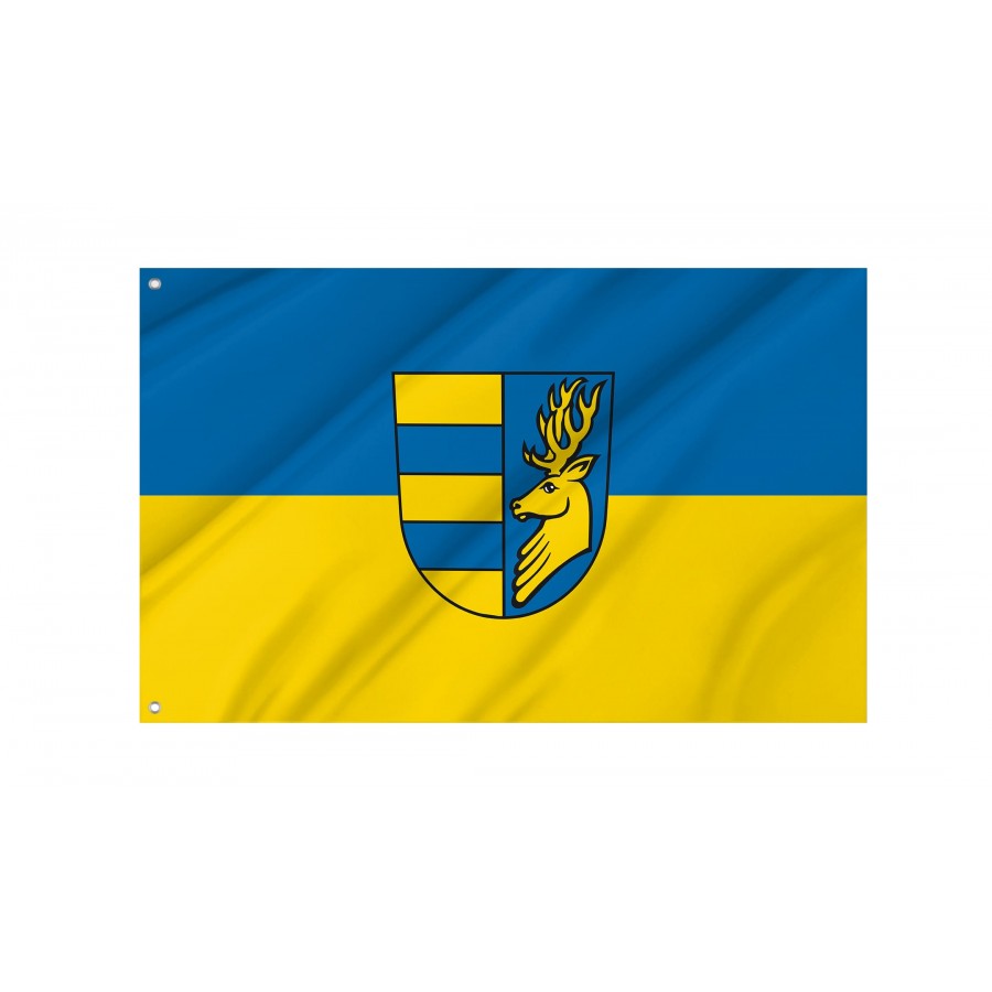 Friolzheim Flag - Official German Municipal Flag from Baden-Württemberg