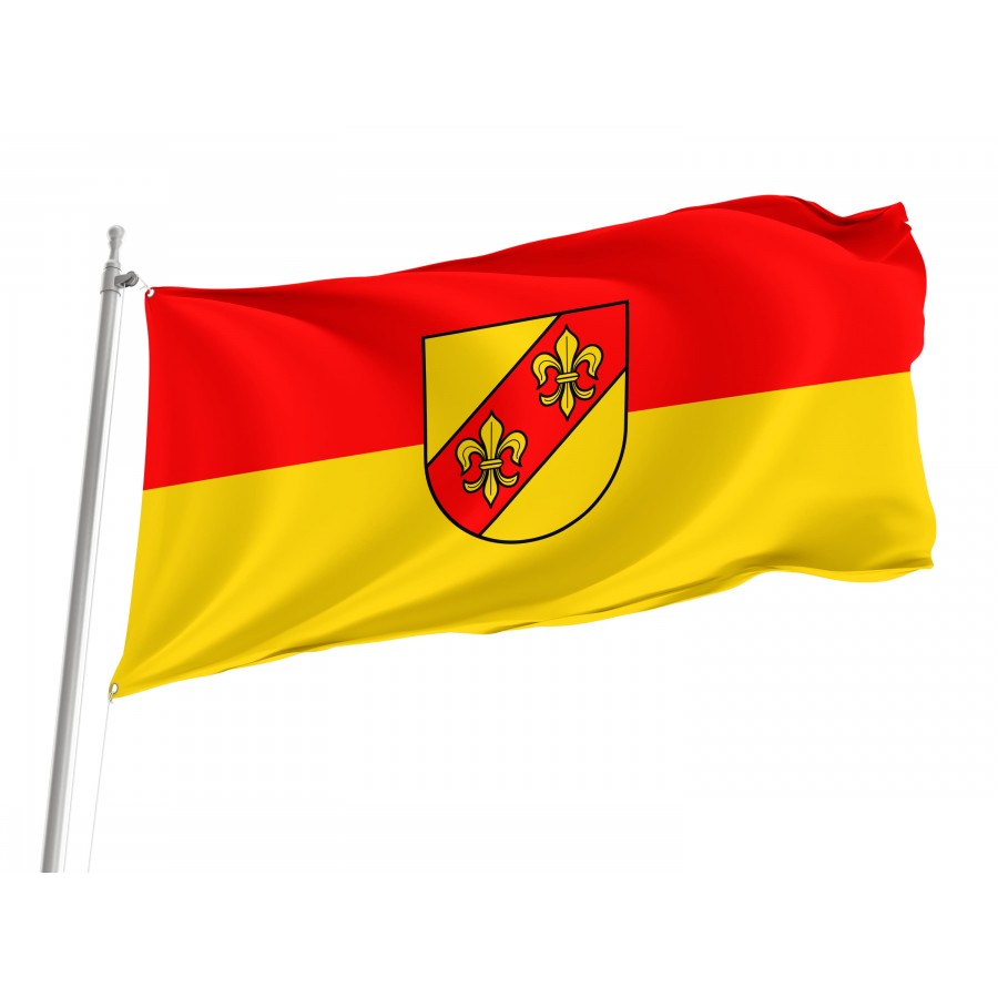 Kämpfelbach Flag - Official German Municipal Flag from Baden-Württemberg