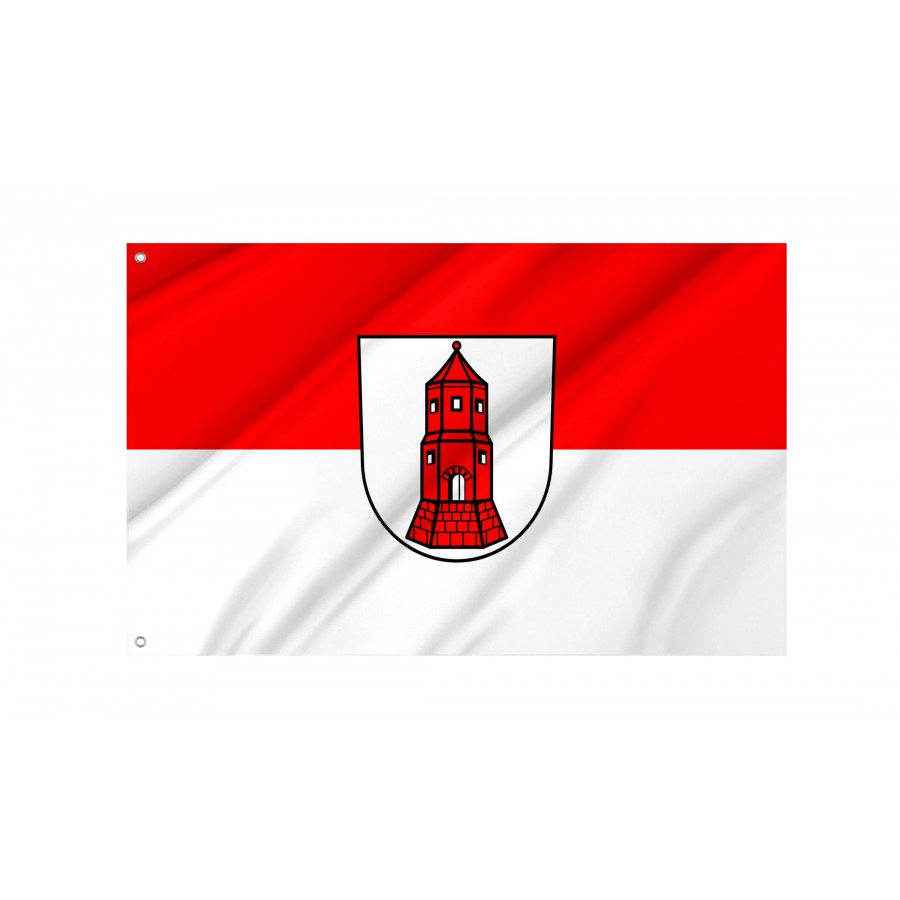 Neuenbürg Flag - Official German Municipal Flag from Baden-Württemberg