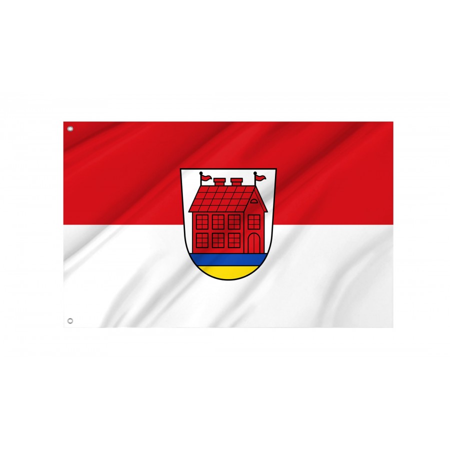 Neuhausen Flag - Official German Municipal Flag from Baden-Württemberg