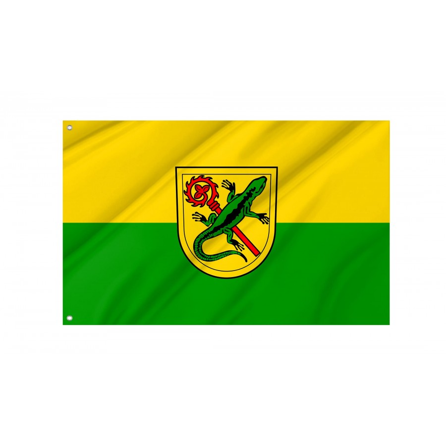 Ötisheim Flag - Official German Municipal Flag from Baden-Württemberg