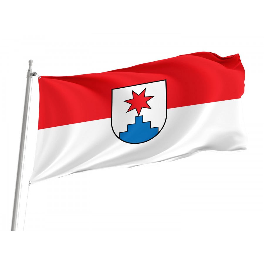 Sternenfels Flag - Official German Municipal Flag from Baden-Württemberg
