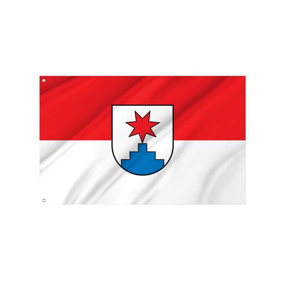 Sternenfels Flag - Official German Municipal Flag from Baden-Württemberg