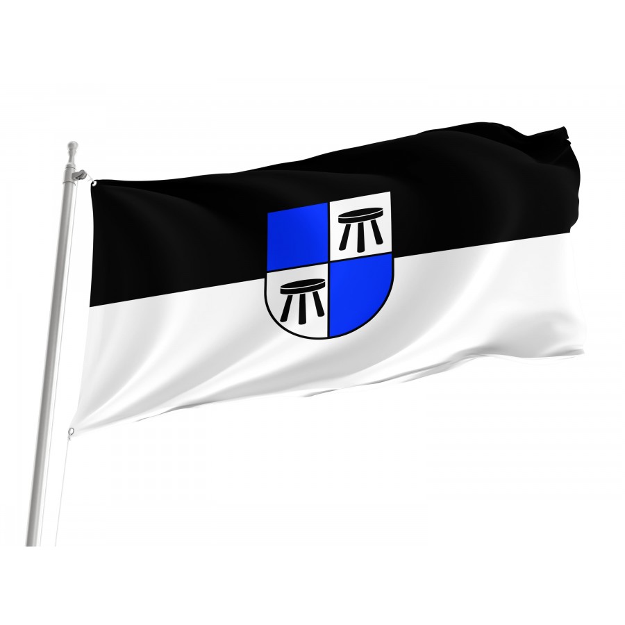 Straubenhardt Flag - Official German Municipal Flag from Baden-Württemberg