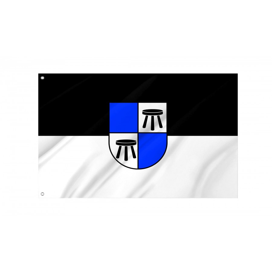 Straubenhardt Flag - Official German Municipal Flag from Baden-Württemberg
