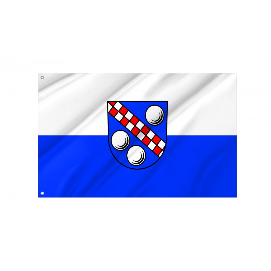 Achstetten Flag - Official German Municipal Flag from Baden-Württemberg