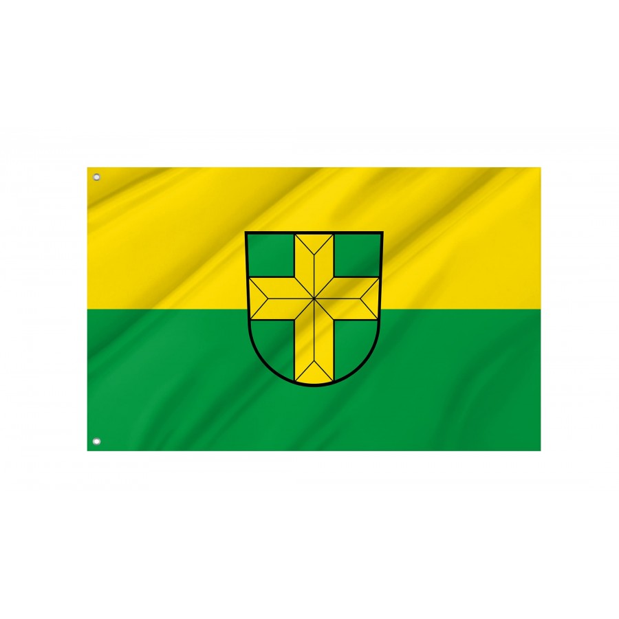 Allmannsweiler Flag - Official German Municipal Flag from Baden-Württemberg