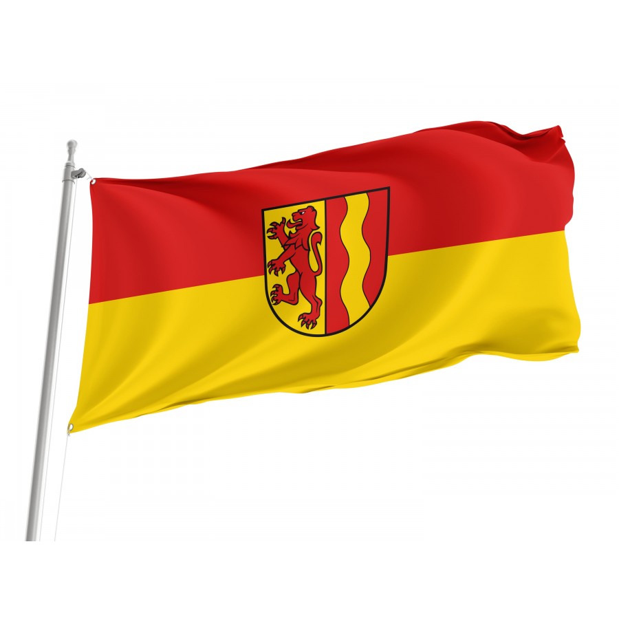 Dettingen an der Iller Flag - Official German Municipal Flag from Baden-Württemberg