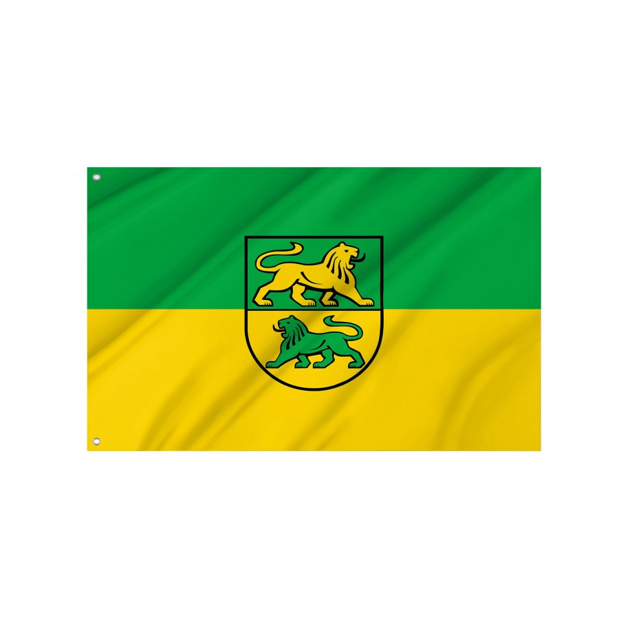 Dürmentingen Flag - Official German Municipal Flag from Baden-Württemberg