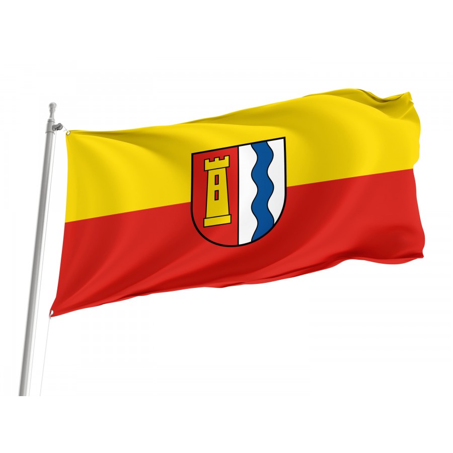 Dürnau Flag - Official German Municipal Flag from Baden-Württemberg