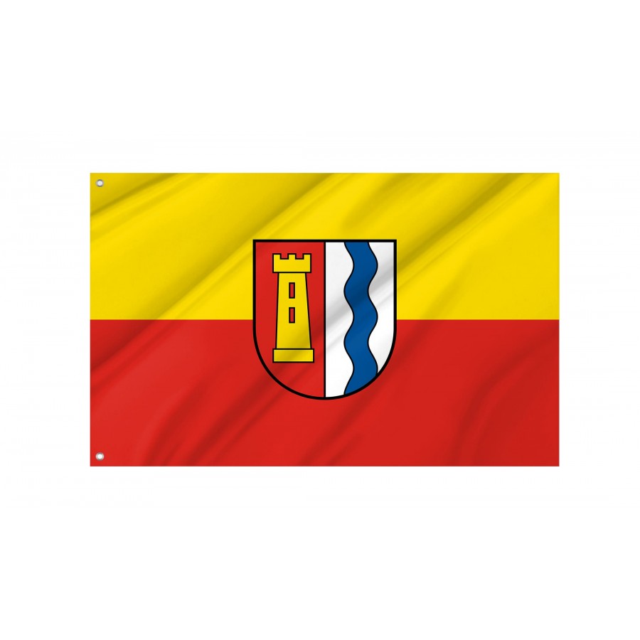 Dürnau Flag - Official German Municipal Flag from Baden-Württemberg