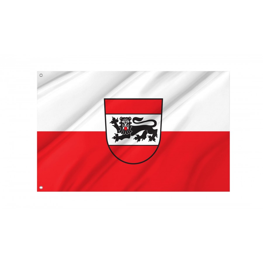 Eberhardzell Flag - Official German Municipal Flag from Baden-Württemberg