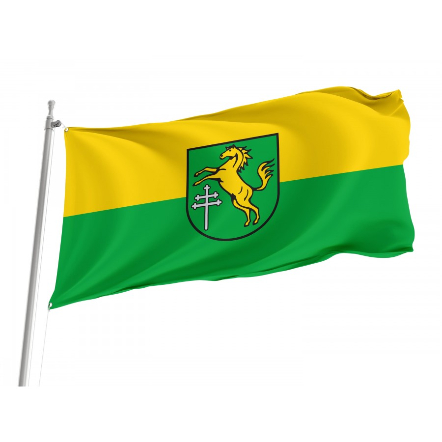 Ingoldingen Flag - Official German Municipal Flag from Baden-Württemberg