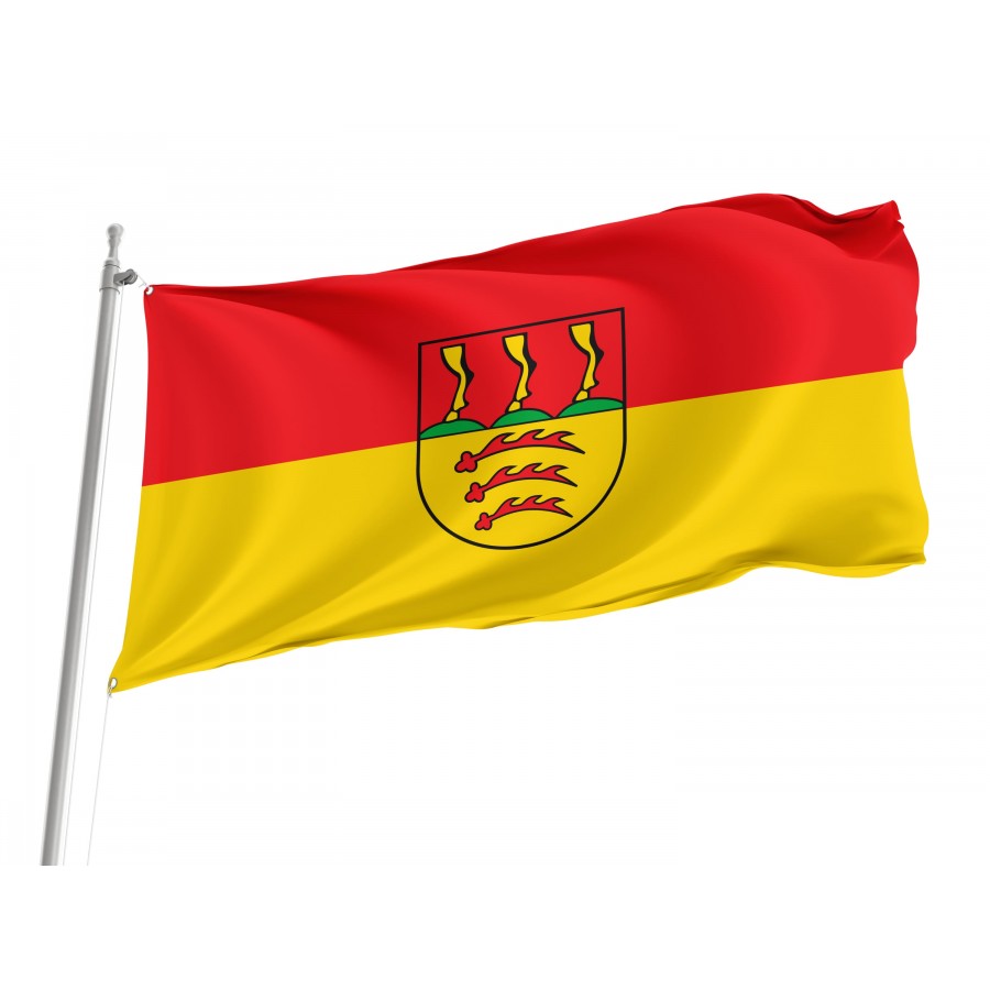 Langenenslingen Flag - Official German Municipal Flag from Baden-Württemberg
