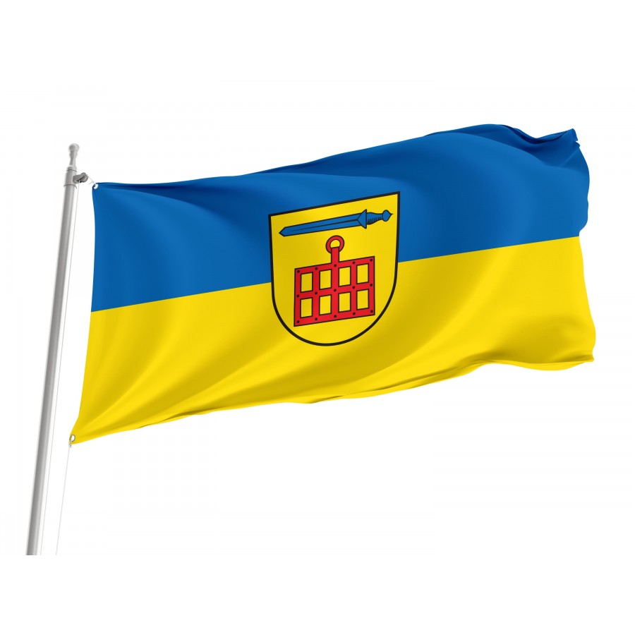 Mietingen Flag - Official German Municipal Flag from Baden-Württemberg