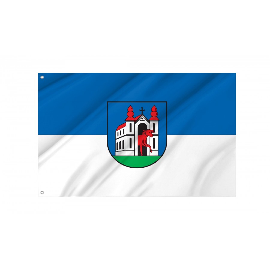 Ochsenhausen Flag - Official German Municipal Flag from Baden-Württemberg