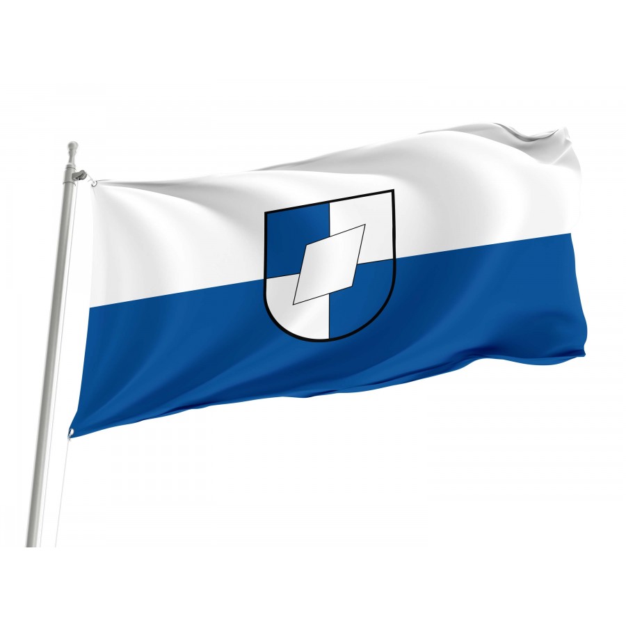 Schwendi Flag - Official German Municipal Flag from Baden-Württemberg