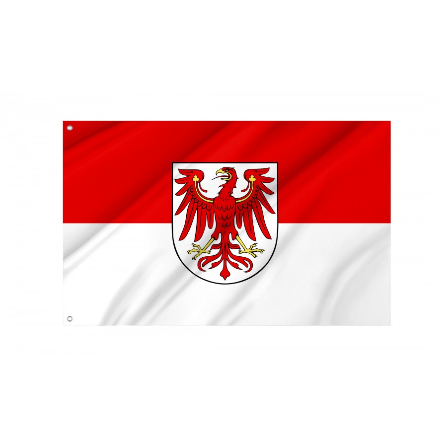 Flag Of Brandenburg, Patriotic Flags, Unique Design Print, Flags For Indoor & Outdoor Use - High Quality Brandenburg for Indoor and Outdoor Use