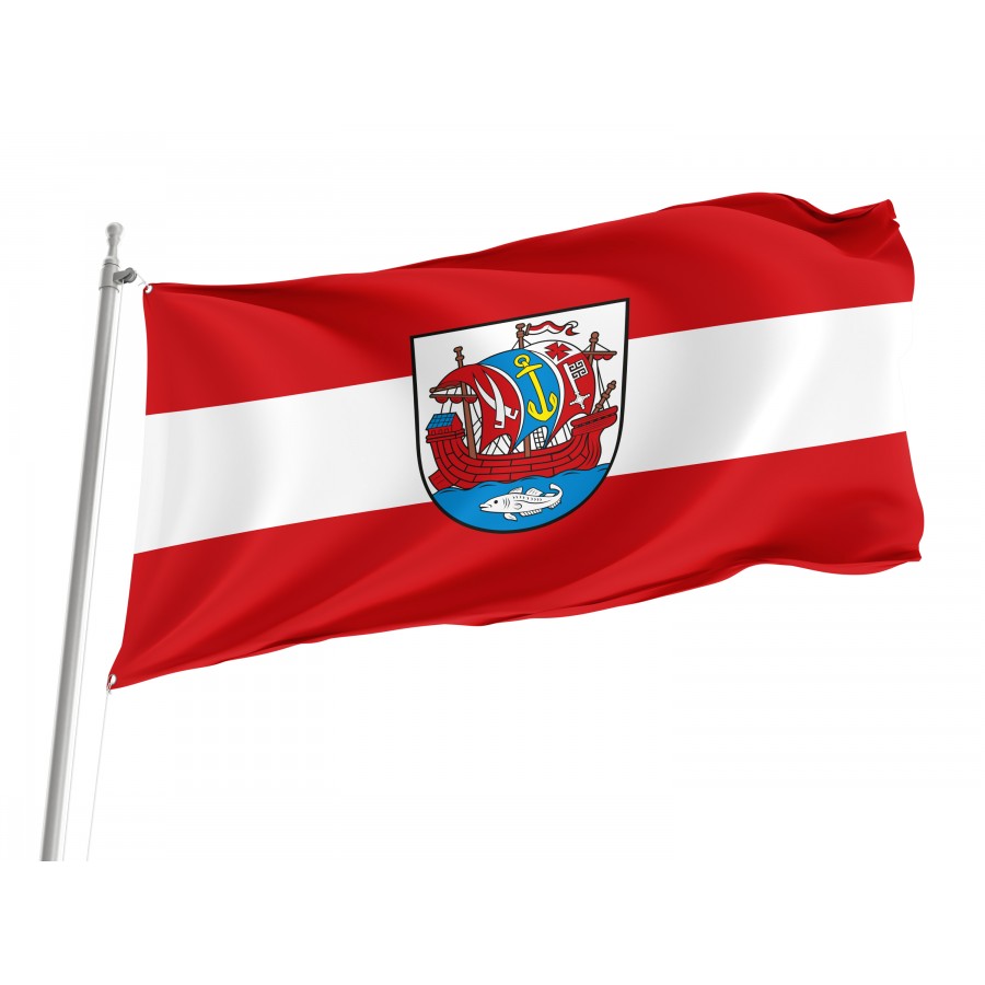 Flag Of Bremerhaven, Patriotic Flags, Unique Design Print, Flags For Indoor & Outdoor Use - High Quality Bremen for Indoor and Outdoor Use