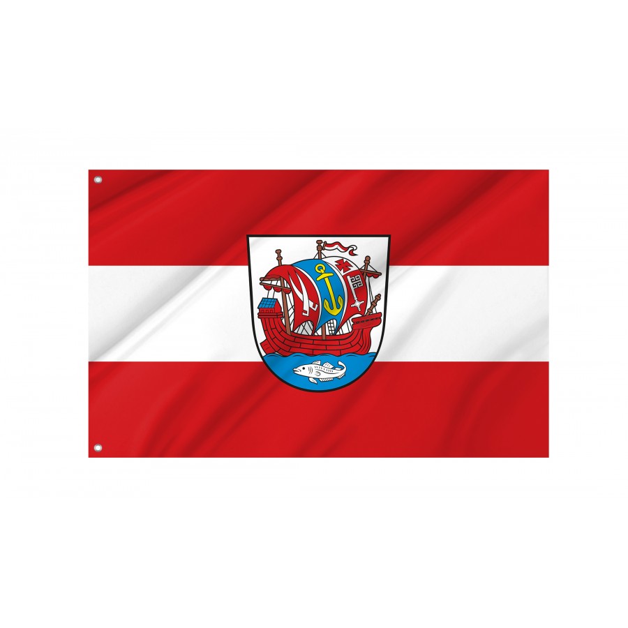 Flag Of Bremerhaven, Patriotic Flags, Unique Design Print, Flags For Indoor & Outdoor Use - High Quality Bremen for Indoor and Outdoor Use