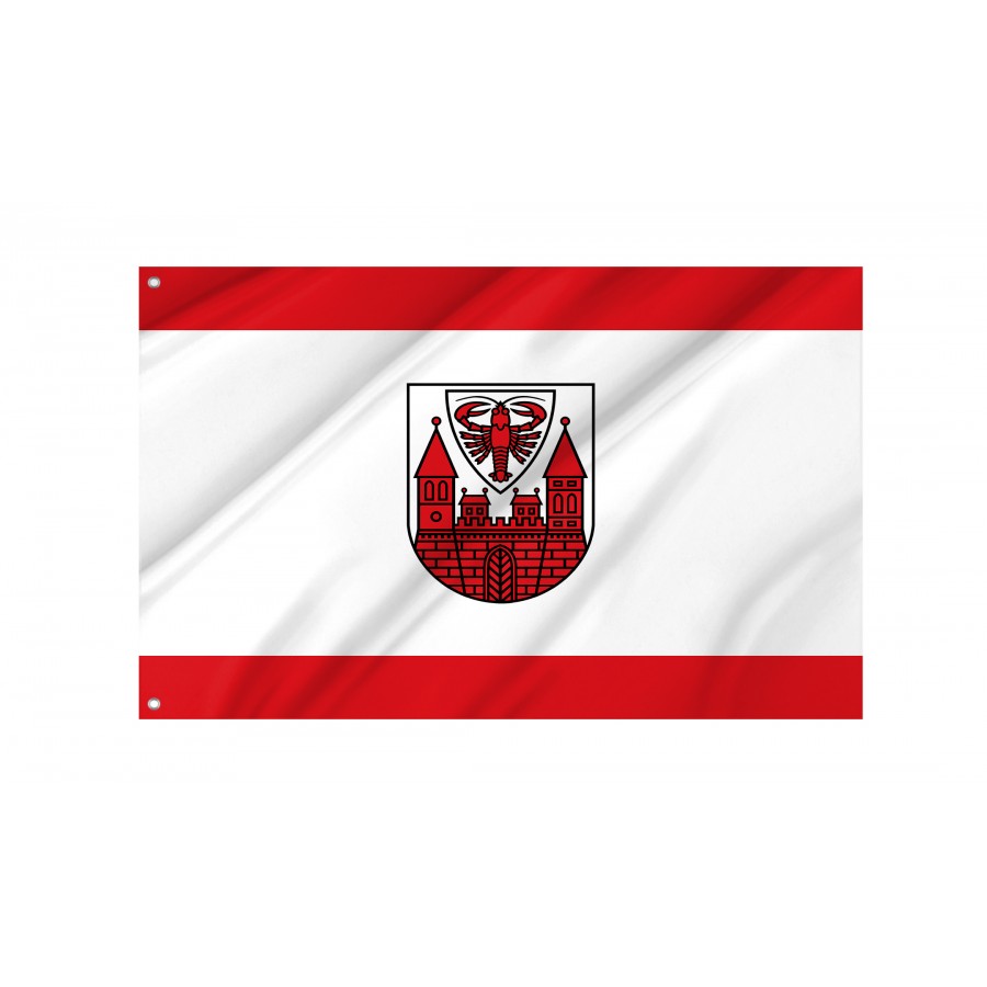 Flag Of Cottbus, Patriotic Flags, Unique Design Print, Flags For Indoor & Outdoor Use - High Quality Brandenburg for Indoor and Outdoor Use