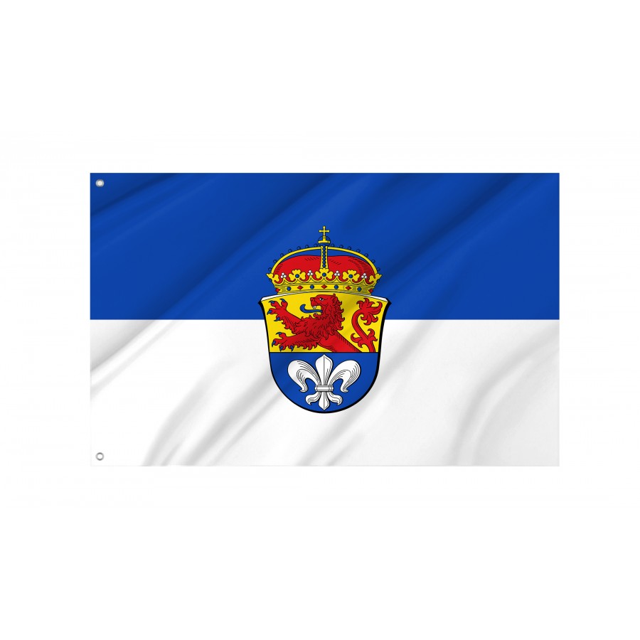 Flag Of Darmstadt, Patriotic Flags, Unique Design Print, Flags For Indoor & Outdoor Use - High Quality Hesse for Indoor and Outdoor Use
