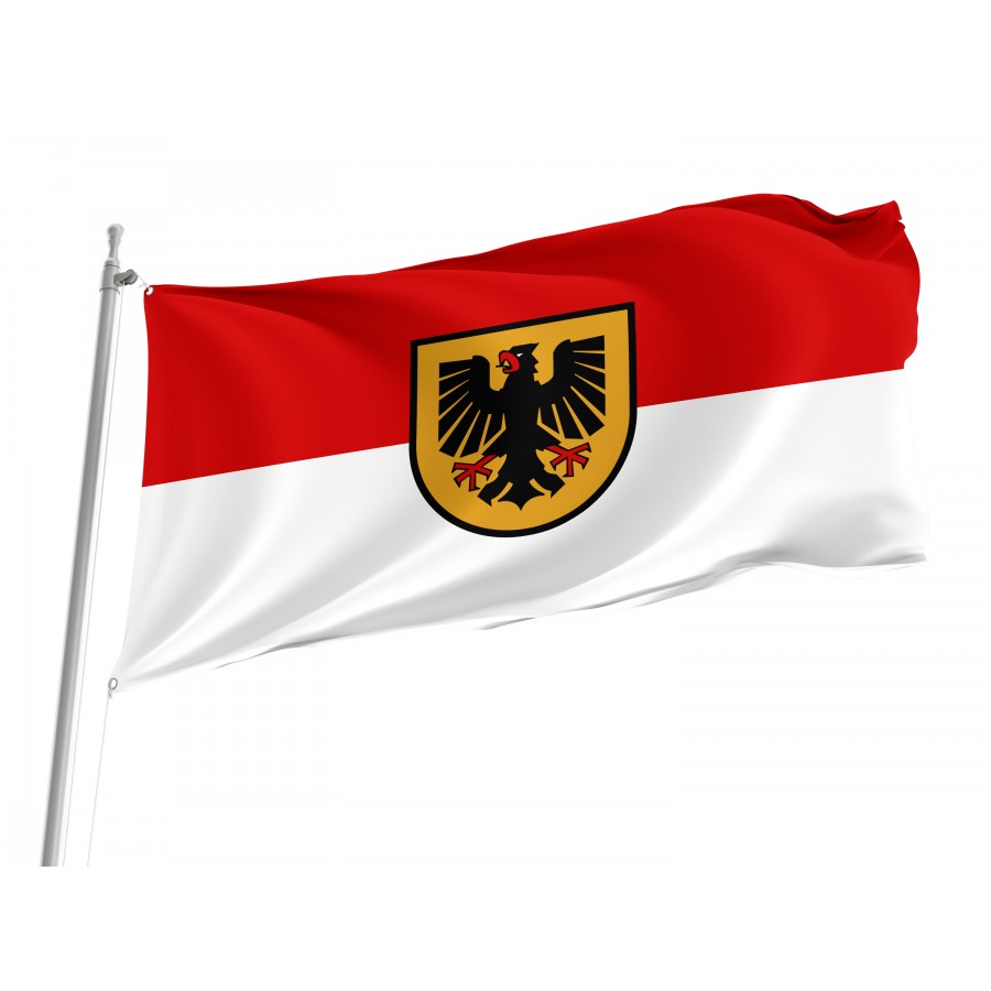 Flag Of Dortmund, Patriotic Flags, Unique Design Print, Flags For Indoor & Outdoor Use - High Quality North Rhine Westphalia for Indoor and Outdoor Use