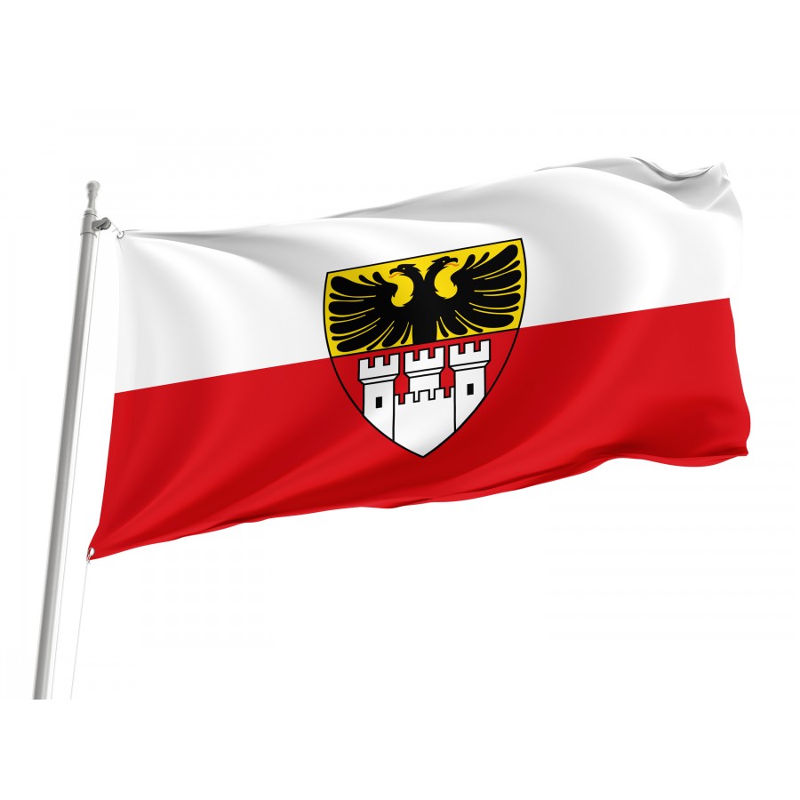 Flag Of Duisburg, Patriotic Flags, Unique Design Print, Flags For Indoor & Outdoor Use - High Quality North Rhine Westphalia for Indoor and Outdoor Use