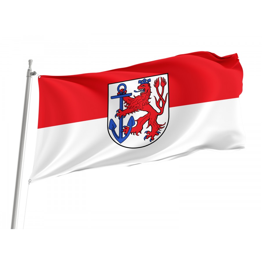 Flag Of Düsseldorf, Patriotic Flags, Unique Design Print, Flags For Indoor & Outdoor Use - High Quality North Rhine Westphalia for Indoor and Outdoor Use