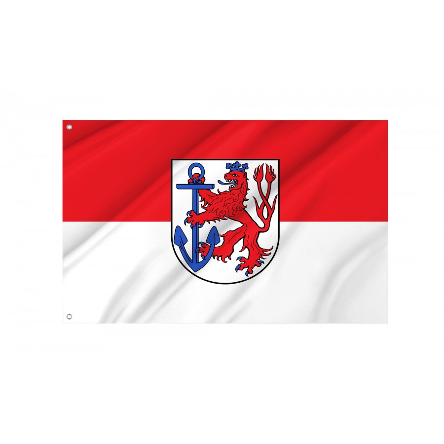 Flag Of Düsseldorf, Patriotic Flags, Unique Design Print, Flags For Indoor & Outdoor Use - High Quality North Rhine Westphalia for Indoor and Outdoor Use