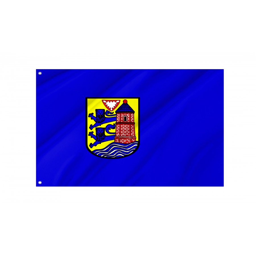 Flag Of Flensburg, Patriotic Flags, Unique Design Print, Flags For Indoor & Outdoor Use - High Quality Schleswig Holstein for Indoor and Outdoor Use