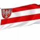 Flag of Free City of Frankfurt, Patriotic Flags, Unique Design Print, Flags for Indoor & Outdoor Use - Imagine 1