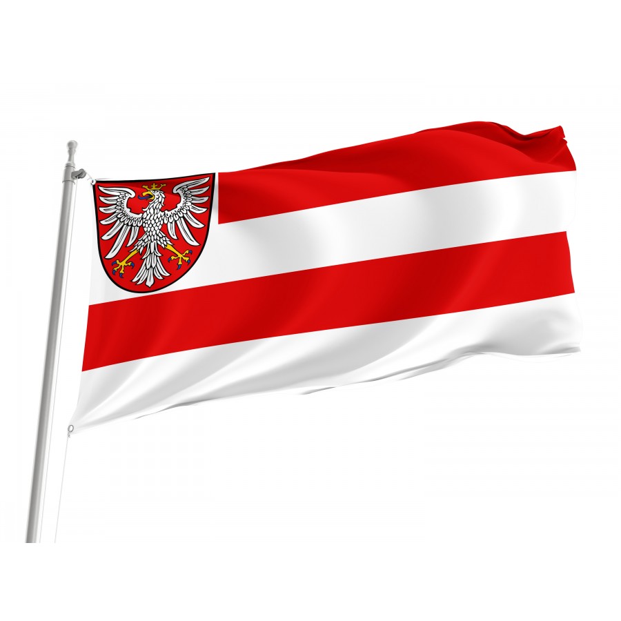 Flag Of Free City Of Frankfurt, Patriotic Flags, Unique Design Print, Flags For Indoor & Outdoor Use - High Quality Germany for Indoor and Outdoor Use