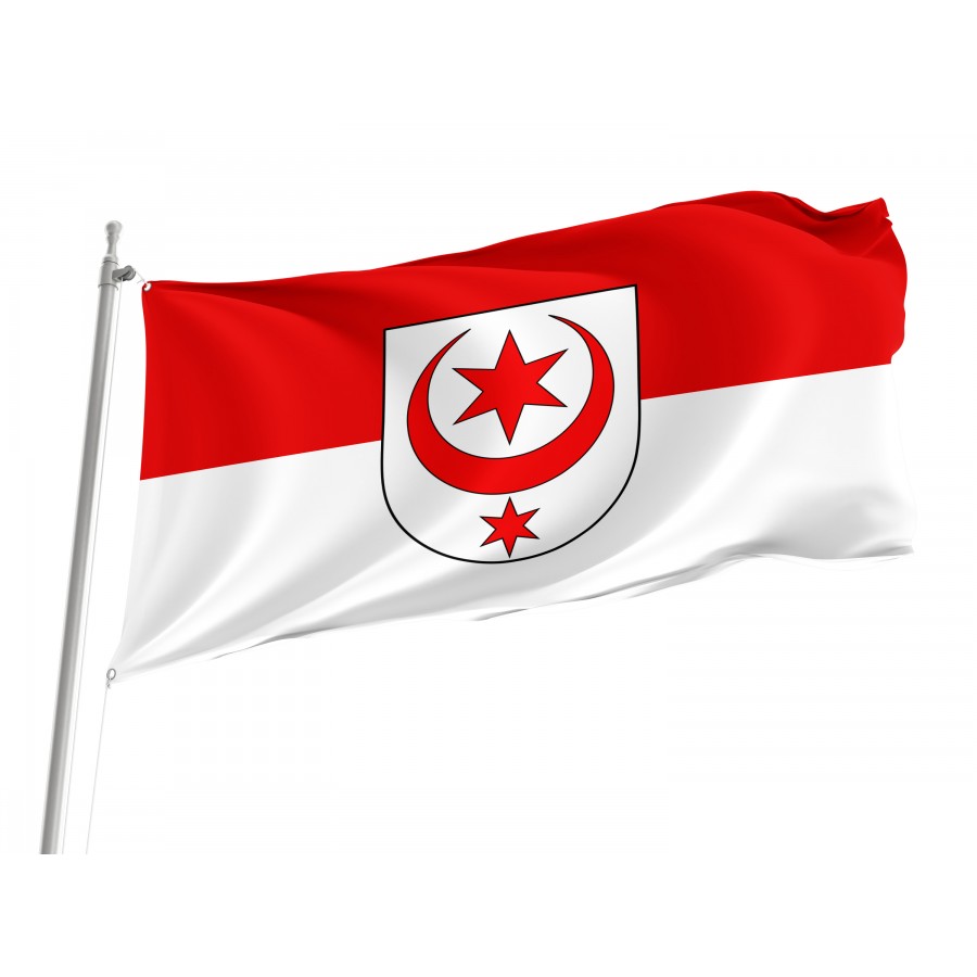 Flag Of Halle, Patriotic Flags, Unique Design Print, Flags For Indoor & Outdoor Use - High Quality Saxony Anhalt Flags for Indoor and Outdoor Use