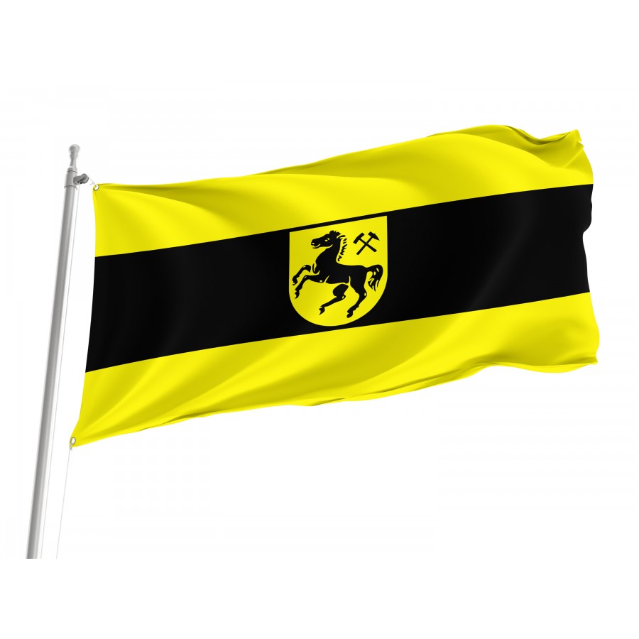 Flag Of Herne, Patriotic Flags, Unique Design Print, Flags For Indoor & Outdoor Use - High Quality North Rhine Westphalia for Indoor and Outdoor Use