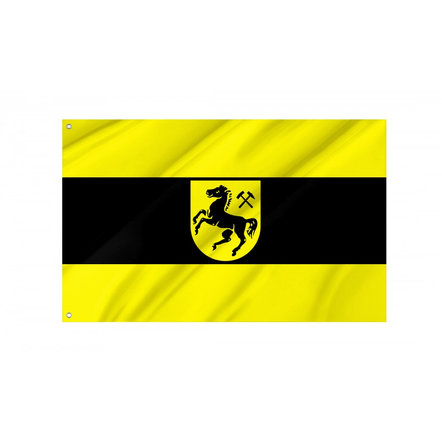 Flag Of Herne, Patriotic Flags, Unique Design Print, Flags For Indoor & Outdoor Use - High Quality North Rhine Westphalia for Indoor and Outdoor Use
