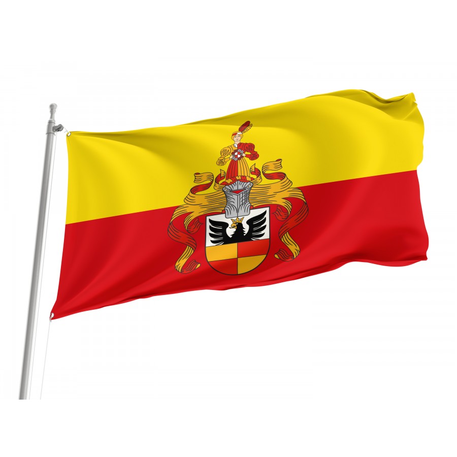 Flag Of Hildesheim, Patriotic Flags, Unique Design Print, Flags For Indoor & Outdoor Use - High Quality Lower Saxony for Indoor and Outdoor Use
