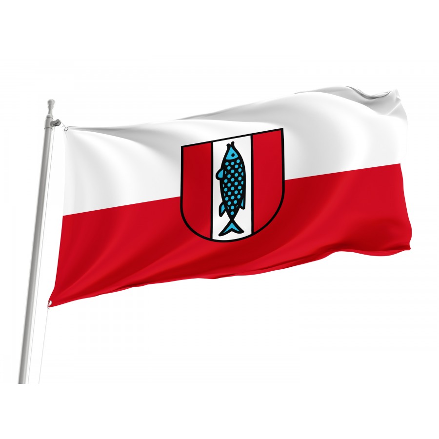 Flag Of Kaiserslautern, Patriotic Flags, Unique Design Print, Flags For Indoor & Outdoor Use - High Quality Rhineland-Palatinate for Indoor and Outdoor Use