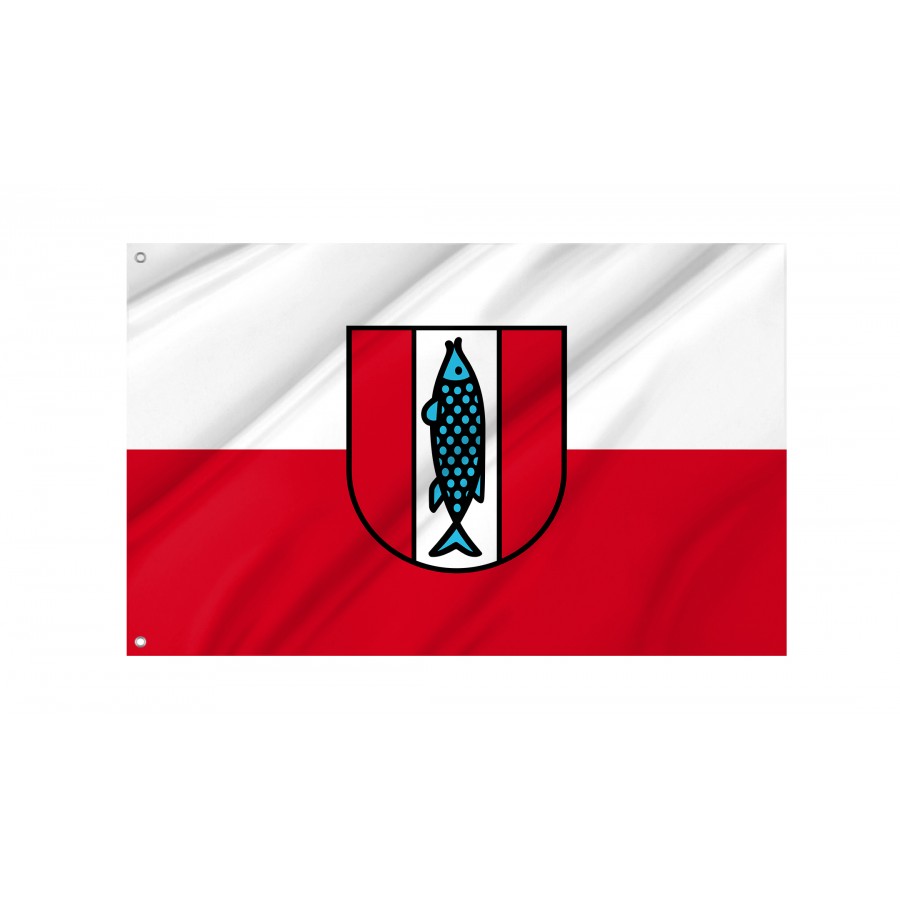 Flag Of Kaiserslautern, Patriotic Flags, Unique Design Print, Flags For Indoor & Outdoor Use - High Quality Rhineland-Palatinate for Indoor and Outdoor Use