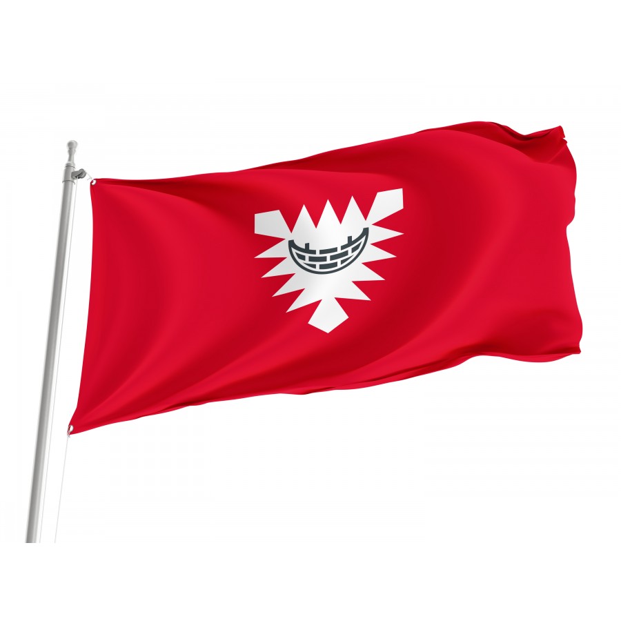 Flag Of Kiel, Patriotic Flags, Unique Design Print, Flags For Indoor & Outdoor Use - High Quality Schleswig Holstein for Indoor and Outdoor Use