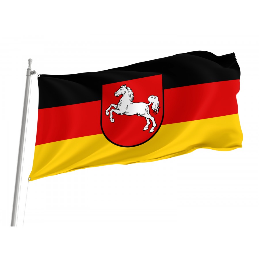 Flag Of Lower Saxony, Patriotic Flags, Unique Design Print, Flags For Indoor & Outdoor Use - High Quality Lower Saxony for Indoor and Outdoor Use