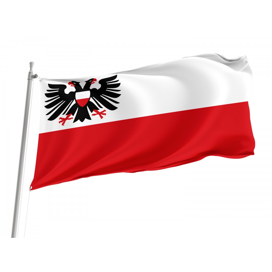 Flag Of Lübeck, Patriotic Flags, Unique Design Print, Flags For Indoor & Outdoor Use - High Quality Schleswig Holstein for Indoor and Outdoor Use