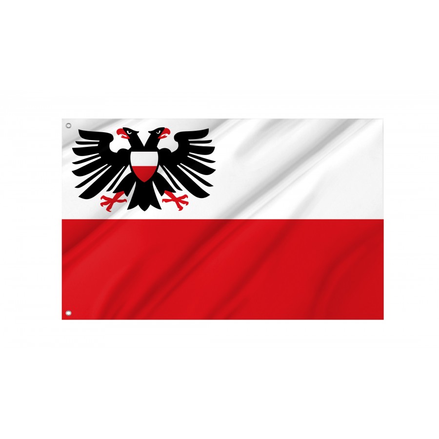 Flag Of Lübeck, Patriotic Flags, Unique Design Print, Flags For Indoor & Outdoor Use - High Quality Schleswig Holstein for Indoor and Outdoor Use