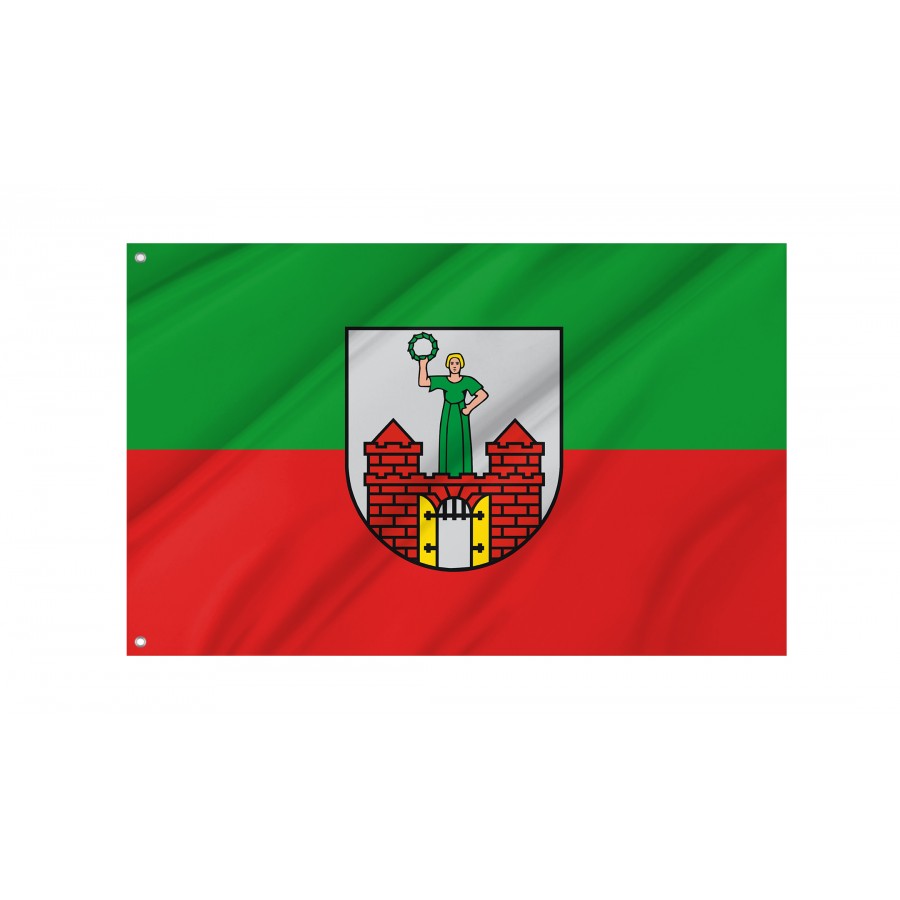 Flag Of Magdeburg, Patriotic Flags, Unique Design Print, Flags For Indoor & Outdoor Use - High Quality Saxony Anhalt Flags for Indoor and Outdoor Use