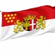 Flag of Neuss, Patriotic Flags, Unique Design Print, Flags for Indoor & Outdoor Use - Imagine 1